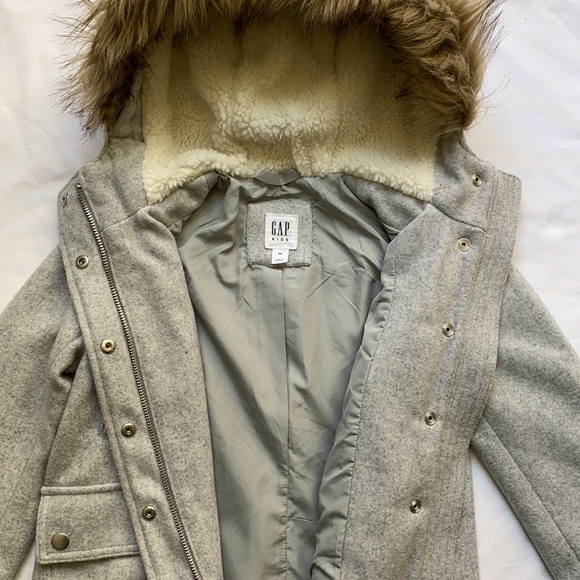 Wool Blend Duffle Coat - Picture 4 of 7